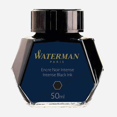Intense Black Ink Bottle 50ml by Waterman .