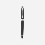 Waterman Expert Matte Black Fountain Pen with Chrome Trim