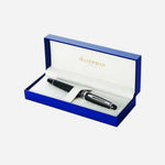 Waterman Expert Matte Black Fountain Pen with Chrome Trim