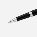 Nib of Hemisphere Rollerball Pen in Matt Black by Waterman.