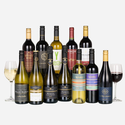 Wheelers Luxury Hampers 12 Wines in a Box