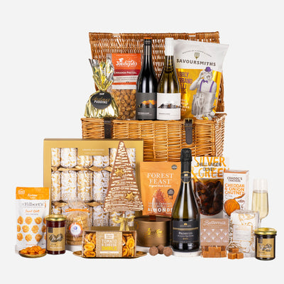 Wheelers Luxury Hampers Christmas Tradition Gift Basket- luxury hampers for Christmas.