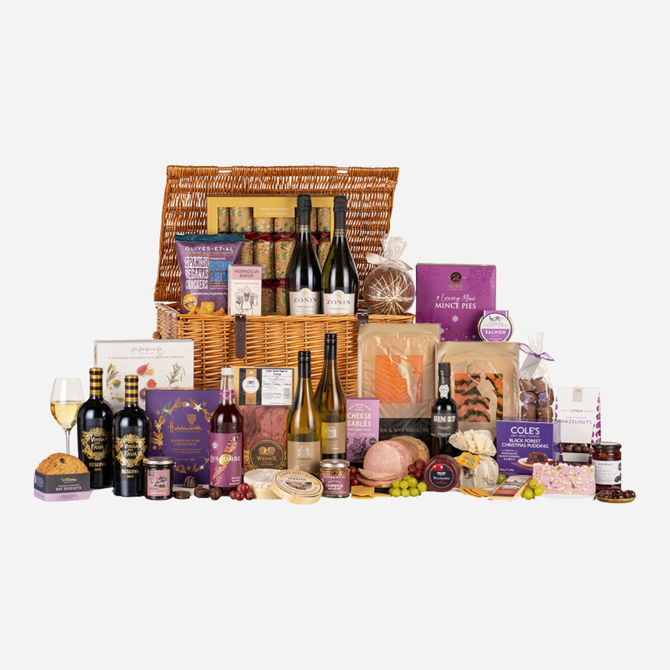 Wheelers Luxury Hampers Decadence Hamper-Christmas Corporate Gift Sets.