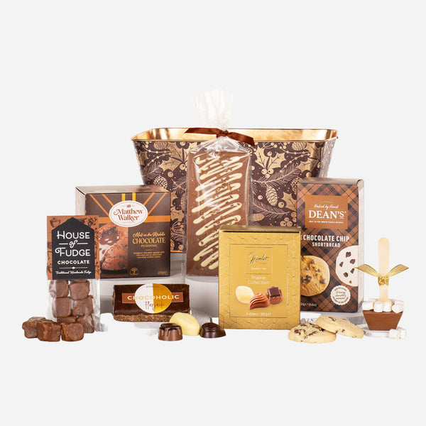 For the Love of Chocolate Gift from Wheelers Luxury Hampers.