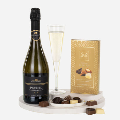 Wheelers Luxury Hampers Prosecco & Chocolates