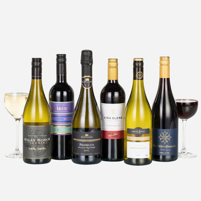 Wheelers Luxury Hampers Six Wines in a Box