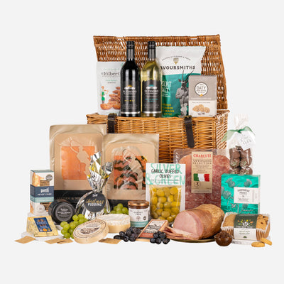 Wheelers Luxury Hampers Snowflake Fresh Food Hamper for Christmas Gifitng.