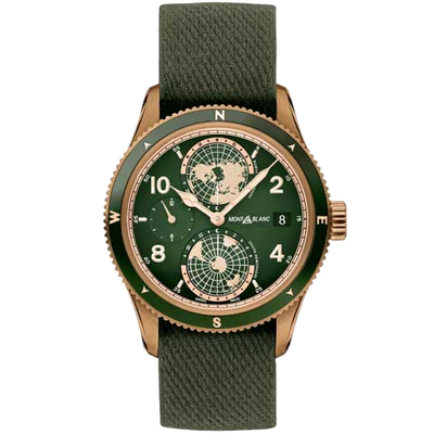 montblanc 1858 geosphere watch 1