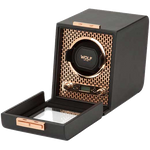 wolf copper axis watch winder inside