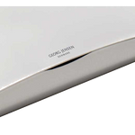 Silk matt stainless steel with a hinged lid.