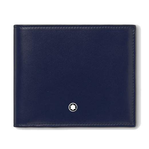 Montblanc Meisterstück 4CC Ink Blue Wallet with Coin Case