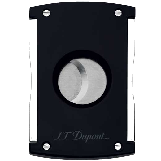 s t dupont maxijet black cigar cutter