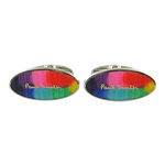 oval paul smith cufflinks