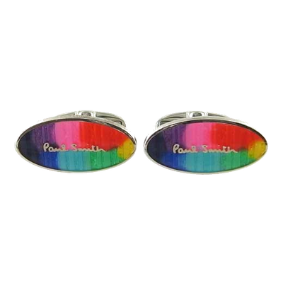 oval paul smith cufflinks
