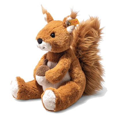 steiff soft cuddly friends phil the squirrel