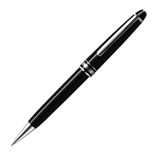 Montblanc Meisterstuck Classique Platinum Plated Mechanical Pencil.