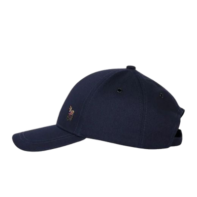 1 paul smith navy blue cotton cap with zebra logo m1a 987dt pozeb 47 0