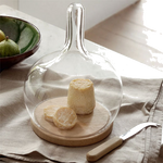 lsa signature cloche small dome with oak base lifestyle 2