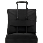 tumi cody voyageur black gunmetal tote bag sleeve