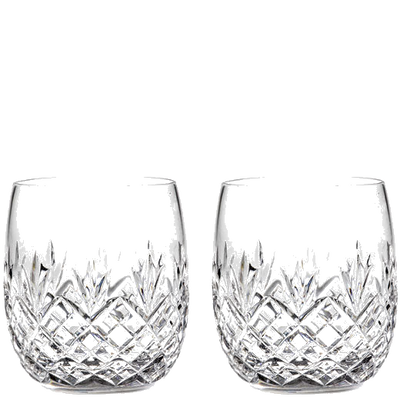 These Edinburgh 2 x 35cl Gin & Tonic Barrel Tumblers have been designed by Royal Scot Crystal.