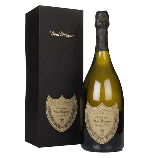 This is the 2015 Dom Pérignon vintage brut champagne.