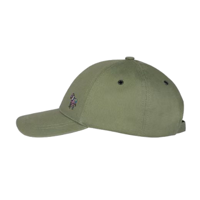 1 paul smith dark green cotton baseball cap with zebra logo m1a 987dt tzebra 34 0