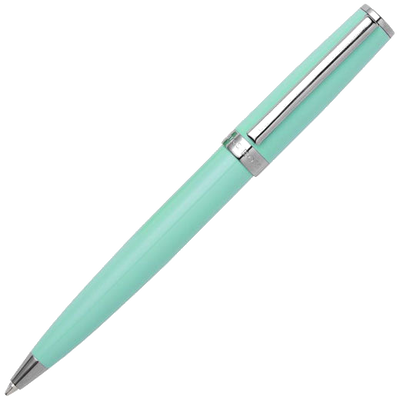 hugo boss light green gear icon ballpoint pen