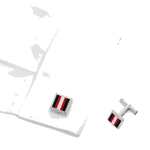 mb118595 urban spirit striped cufflinks