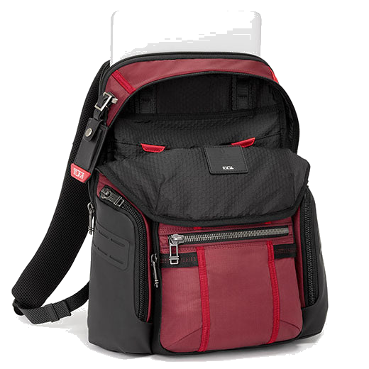 TUMI Alpha Bravo Desert Red Navigation Backpack – Wheelers Luxury