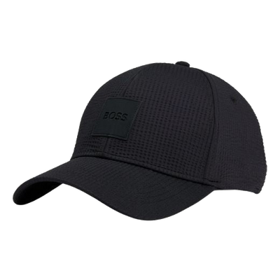 boss zed black seersucker cap