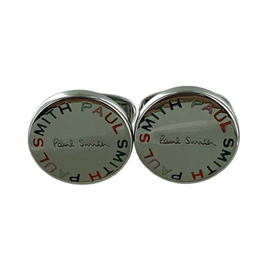 paulsmith cufflinks round