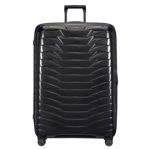 This Samsonite Proxis Black Spinner XXL Suitcase, 86 cm is suitable for long holidays as it can store a lot inside.