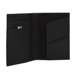 boss textured black passport holder1