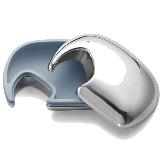 Georg Jensen's Elephant Keepsake Box in Blue is made with stainless steel.