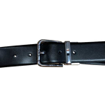 black boss belt leather