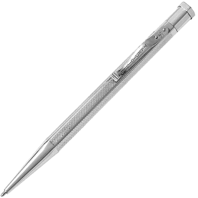diplomat hexagonal silver barley ballpoint pen