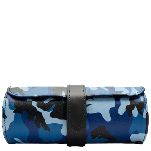 WOLF 1834's Elements Water Triple Watch Roll with Capsule can be embossed upon.