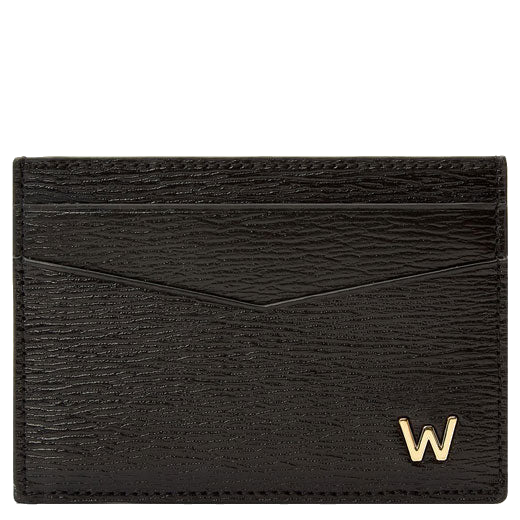 This Black 'W' 4CC Card Holder is designed by WOLF 1834.