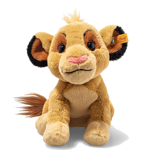Steiff's Soft Cuddly Friends Disney Originals Simba the Lion has been crafted out of soft plush.