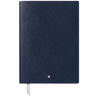 montblanc 163 indigo lined fine stationery notebook