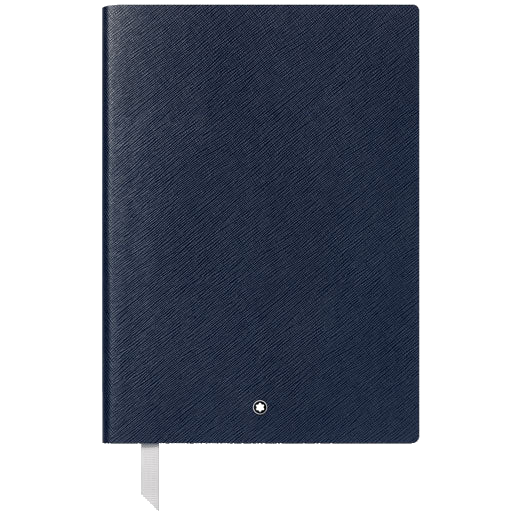 montblanc 163 indigo lined fine stationery notebook