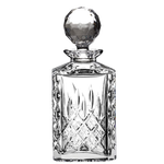 royal scot crystal london square spirit decanter 80cl
