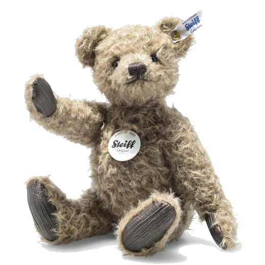 Hello, I am Howie the Teddy Bear designed by Steiff.