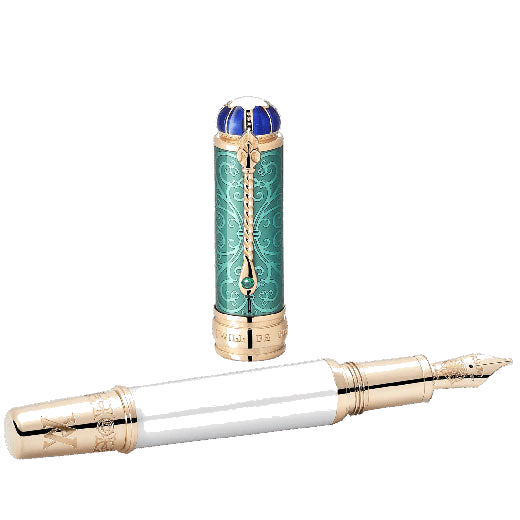 montblanc patron of art queen victoria 4810 fountain pen falt 1