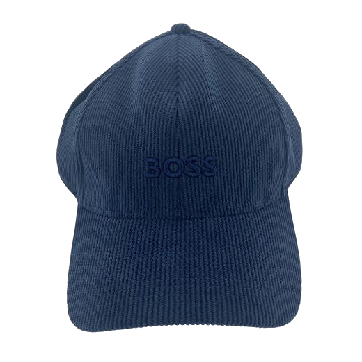 This BOSS Navy Blue Corduroy Cap with Embroidered Logo is great for all year round and comes in a subtle colour to match everything.