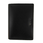 black tumi card holder