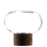 lsa select oblate small clear vase