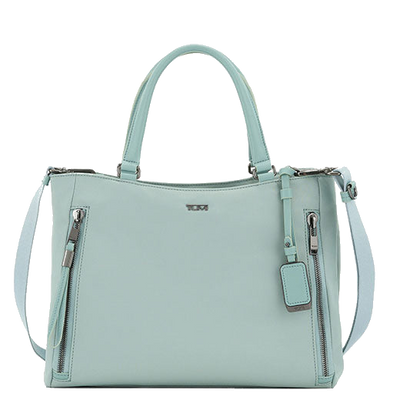 tumi mist green valetta voyageur medium tote bag