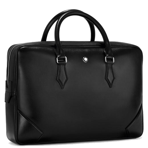 Montblanc's Meisterstück Black Document Case features two grab handles.