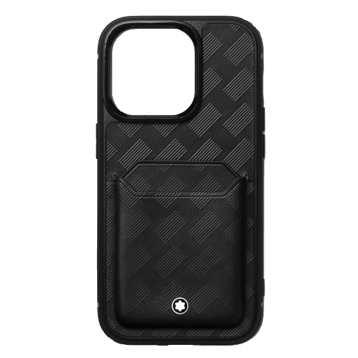 This Extreme 3.0 Hard Shell iPhone 15 Pro Phone Case 2CC comes in a black gift box with the brand name.